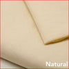 Cotton/Hemp Outer Pillow Cases - Natural (natural solid 